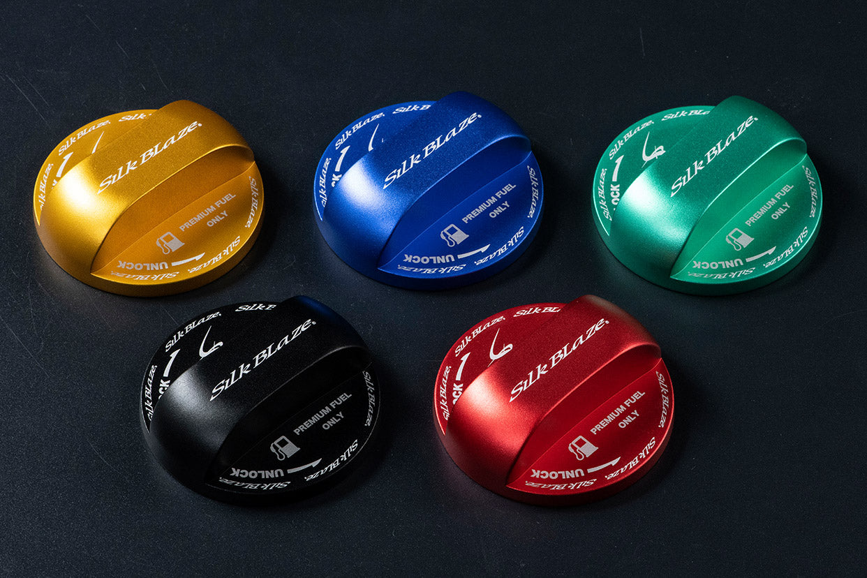 K'SPEC SILKBLAZE SPORTS FUEL CAP COVER GOLD FOR NISSAN SB-FCC-024