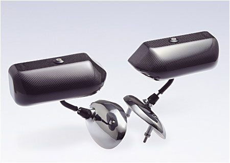 CRAFT SQUARE TOURING COMPETITION MIRROR DOOR MOUNT BLUE MIRROR FOR BMW MINI R55 R59 TCA-FW-R55-R59-BLUE-LENS