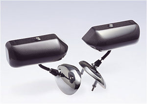 CRAFT SQUARE TOURING COMPETITION MIRROR DOOR MOUNT BLUE MIRROR FOR BMW MINI R55 R59 TCA-FW-R55-R59-BLUE-LENS