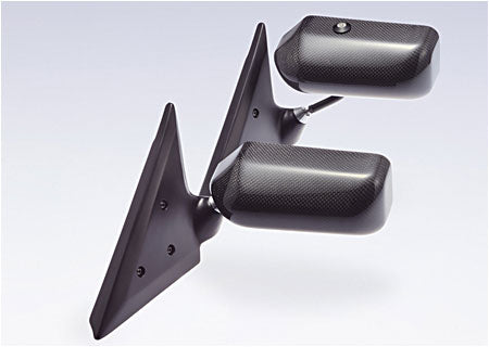 CRAFT SQUARE TOURING COMPETITION MIRROR TRIANGULAR CORNER MOUNT FOR NISSAN FAIRLADY Z Z34 TCA-F-Z34