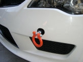 KAWAI WORKS FRONT TYPE FOLDABLE TOW HOOK FOR HONDA CIVIC FD2 MUGEN RR HN0790-RFF-88 - Black Hawk Japan