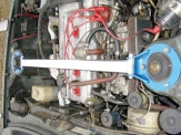 KAWAI WORKS FRONT STRUT BAR TYPEOS FOR TOYOTA CELICA INA TA-22 TA-17  TY0710-FTO-00