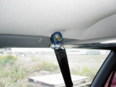 KAWAI WORKS REAR PILLAR BAR FOR TOYOTA CRESTA CHASER MARK II GX70G TY0241-PI0-00 - Black Hawk Japan
