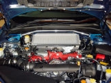 KAWAI WORKS FRONT STRUT BAR TYPEOS FOR SUBARU IMPREZA GRB STI SU0140-FTO-00 - Black Hawk Japan