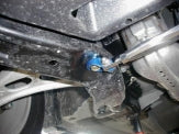 KAWAI WORKS FRONT LOWER ARM BAR FOR SUBARU FORESTER SG5 SU0110-LOF-00 - Black Hawk Japan