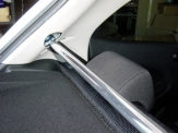 KAWAI WORKS REAR PILLAR BAR FOR MAZDA DEMIO DE FS MA0420-PI0-00 - Black Hawk Japan