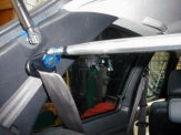 KAWAI WORKS REAR PILLAR BAR FOR PEUGEOT 106 S10 2S S16 IM0150-PI0-00 - Black Hawk Japan