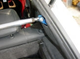 KAWAI WORKS REAR PILLAR BAR FOR PEUGEOT 306 N3 N5 3DR  IM0160-PI0-00 - Black Hawk Japan