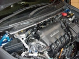 KAWAI WORKS FRONT STRUT BAR TYPEPG FOR HONDA AIRWAVE GJ1 HN0511-FTP-00 - Black Hawk Japan