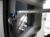 KAWAI WORKS REAR PILLAR BAR FOR HONDA VAMOS HM1~4 HN0450-PI0-00 - Black Hawk Japan