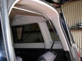 KAWAI WORKS REAR PILLAR BAR TYPE SQUARE FOR HONDA ZEST JE1 2 HN0800-PIE-00 - Black Hawk Japan