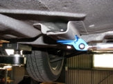 KAWAI WORKS FRONT MONOCOQUE BAR FOR NISSAN NOTE E11 NS0740-MOF-00 - Black Hawk Japan