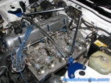 KAWAI WORKS FRONT STRUT BAR TYPESTD FOR NISSAN FAIRLADY Z S130 RETROFIT CAB  NS0300-FTS-00