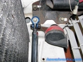 KAWAI WORKS FRONT MONOCOQUE BAR FOR NISSAN FAIRLADY Z S130 RETROFIT CAB  NS0300-MOF-00 - Black Hawk Japan