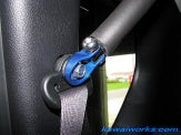 KAWAI WORKS REAR PILLAR BAR FOR NISSAN X-TRAIL NT31 NS0760-PI0-00 - Black Hawk Japan