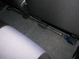 KAWAI WORKS FLOOR BAR FOR MITSUBISHI EK CUSTOM WAGON B11W NS0820-FBM-00 - Black Hawk Japan