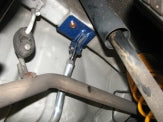 KAWAI WORKS REAR MONOCOQUE BAR FOR DAIHATSU MIRA MIRA AVY L275 285 DA0182-MOR-00