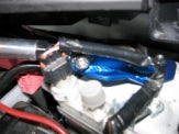KAWAI WORKS FRONT STRUT BAR TYPESTD FOR DAIHATSU SONICA L405 DA0181-FTS-00 - Black Hawk Japan