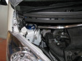 KAWAI WORKS FRONT STRUT BAR TYPESTD FOR DAIHATSU SONICA L405 DA0181-FTS-00 - Black Hawk Japan
