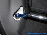 KAWAI WORKS REAR STRUT BAR TYPESTD FOR DAIHATSU MOVE L175 DA0230-RTS-00