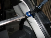KAWAI WORKS REAR PILLAR BAR FOR SUZUKI CERVO HG21S SZ0570-PI0-00 - Black Hawk Japan