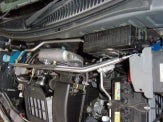 KAWAI WORKS FRONT STRUT BAR TYPESTD FOR SUZUKI KEI HN21 22S SZ0200-FTS-00 - Black Hawk Japan