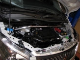 KAWAI WORKS FRONT STRUT BAR TYPESTD FOR SUZUKI WAGON R MH23S SZ0611-FTS-00 - Black Hawk Japan