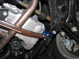 KAWAI WORKS FRONT LOWER ARM BAR FOR SUZUKI WAGON R MH23S SZ0611-LOF-00 - Black Hawk Japan
