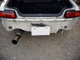 KAWAI WORKS REAR MONOCOQUE BAR FOR NISSAN SILVIA S14 NS0380-MOR-00 - Black Hawk Japan
