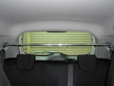 KAWAI WORKS PILLAR BAR TYPE STRAIGHT FOR SUZUKI IGNIS FF21S SZ0780-PIC-00 - Black Hawk Japan
