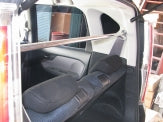 KAWAI WORKS REAR PILLAR BAR TYPE STRAIGHT FOR DAIHATSU MOVE LA160S 4WD  DA0391-PIC-00 - Black Hawk Japan