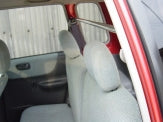 KAWAI WORKS REAR PILLAR BAR TYPE STRAIGHT FOR SUBARU PLEO RA1 2 SU0040-PIC-00