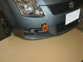 KAWAI WORKS FRONT TYPE FOLDABLE TOW HOOK FOR SUZUKI SWIFT SPORT ZC31 SZ0510-RFF-88