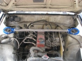 KAWAI WORKS FRONT STRUT BAR TYPEOS FOR NISSAN SUNNY B-310 NS0020-FTO-00 - Black Hawk Japan