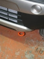 KAWAI WORKS FRONT TYPE FIXED TOW HOOK FOR SUZUKI HUSTLER MR31 41S SZ0740-RFF-99 - Black Hawk Japan