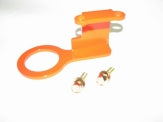 KAWAI WORKS FRONT TYPE FIXED TOW HOOK FOR SUZUKI HUSTLER MR31 41S SZ0740-RFF-99 - Black Hawk Japan