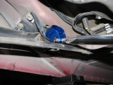 KAWAI WORKS REAR MONOCOQUE BAR (OUTDOOR) FOR SUBARU PLEO RA1 2 SU0040-MOR-00 - Black Hawk Japan