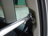 KAWAI WORKS REAR PILLAR BAR FOR SUBARU STELLA RN1 2 SU0121-PI0-00 - Black Hawk Japan