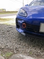 KAWAI WORKS FRONT TYPE FOLDABLE TOW HOOK FOR SUBARU BRZ ZD8 TY1620-RFF-88 - Black Hawk Japan