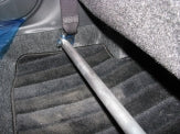 KAWAI WORKS FLOOR BAR FOR DAIHATSU MIRA ES LA350S DA0400-FBM-00 - Black Hawk Japan