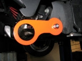 KAWAI WORKS REAR TYPE FIXED TOW HOOK FOR SUBARU SAMBARDIAS VAN TA TW SU0170-RFR-99