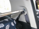 KAWAI WORKS REAR PILLAR BAR TYPE STRAIGHT FOR MITSUBISHI EK CUSTOM WAGON B33W 2WD  MT0510-PIC-00