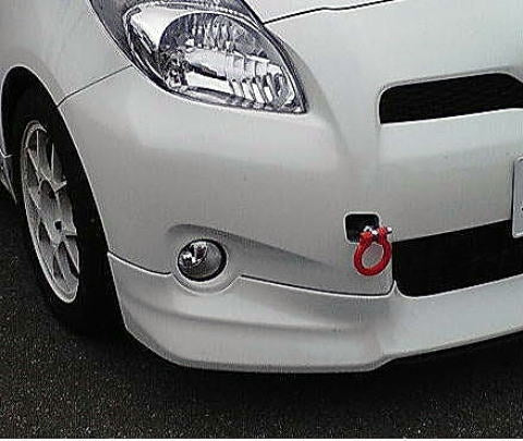 KAWAI WORKS FRONT TYPE FOLDABLE TOW HOOK FOR TOYOTA VITZ CP90 TY1160-RFF-88