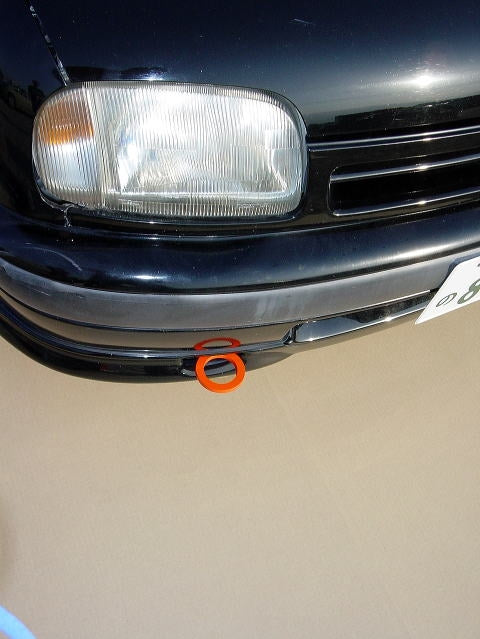 KAWAI WORKS FRONT TYPE FIXED TOW HOOK FOR NISSAN MARCH K-11 1000 1300 NS0080-RFF-99