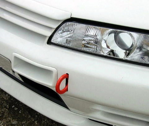 KAWAI WORKS FRONT TYPE FIXED TOW HOOK FOR NISSAN SKYLINE BNR32 GT-R NS0410-RFF-99