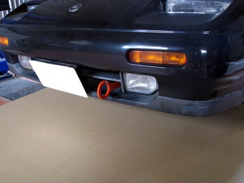 KAWAI WORKS FRONT TYPE FIXED TOW HOOK FOR NISSAN FAIRLADY Z Z31 NS0310-RFF-99