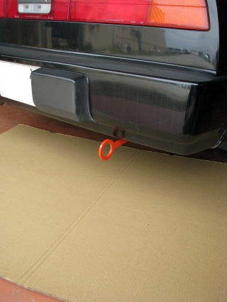 KAWAI WORKS REAR TYPE FIXED TOW HOOK FOR NISSAN FAIRLADY Z Z31 NS0310-RFR-99