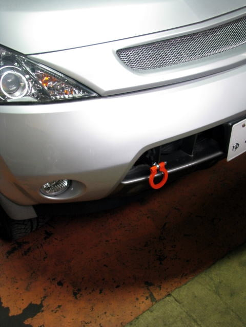 KAWAI WORKS FRONT TYPE FOLDABLE TOW HOOK FOR NISSAN MURANO Z50 NS0770-RFF-88