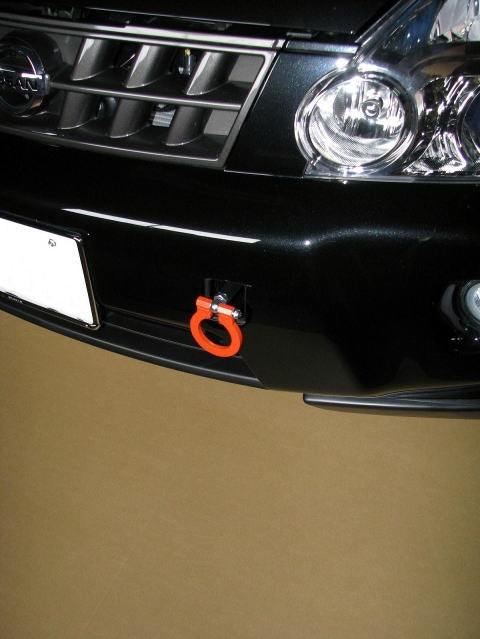 KAWAI WORKS FRONT TYPE FOLDABLE TOW HOOK FOR NISSAN X-TRAIL NT31 NS0760-RFF-88