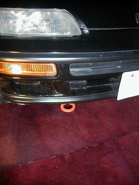 KAWAI WORKS FRONT TYPE FIXED TOW HOOK FOR HONDA CR-X EF7 EF8 CYBER HN0080-RFF-99